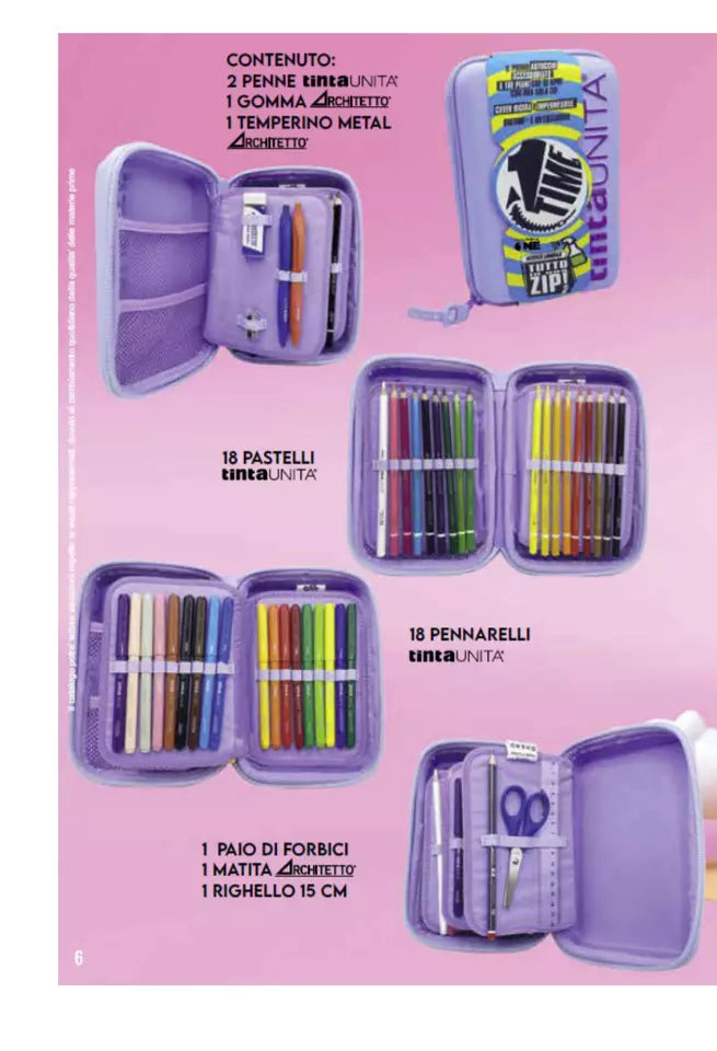 TintaUNITA – Astuccio una zip – 1 Time Pool Over
