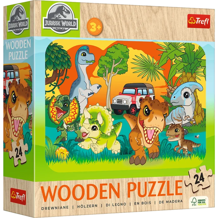 Wooden Puzzle Jurassic World