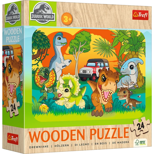 Wooden Puzzle Jurassic World