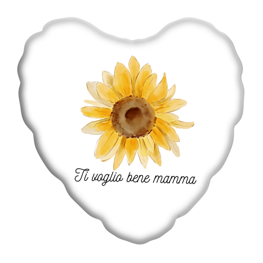 Cuscino Cuore Ti voglio bene mamma