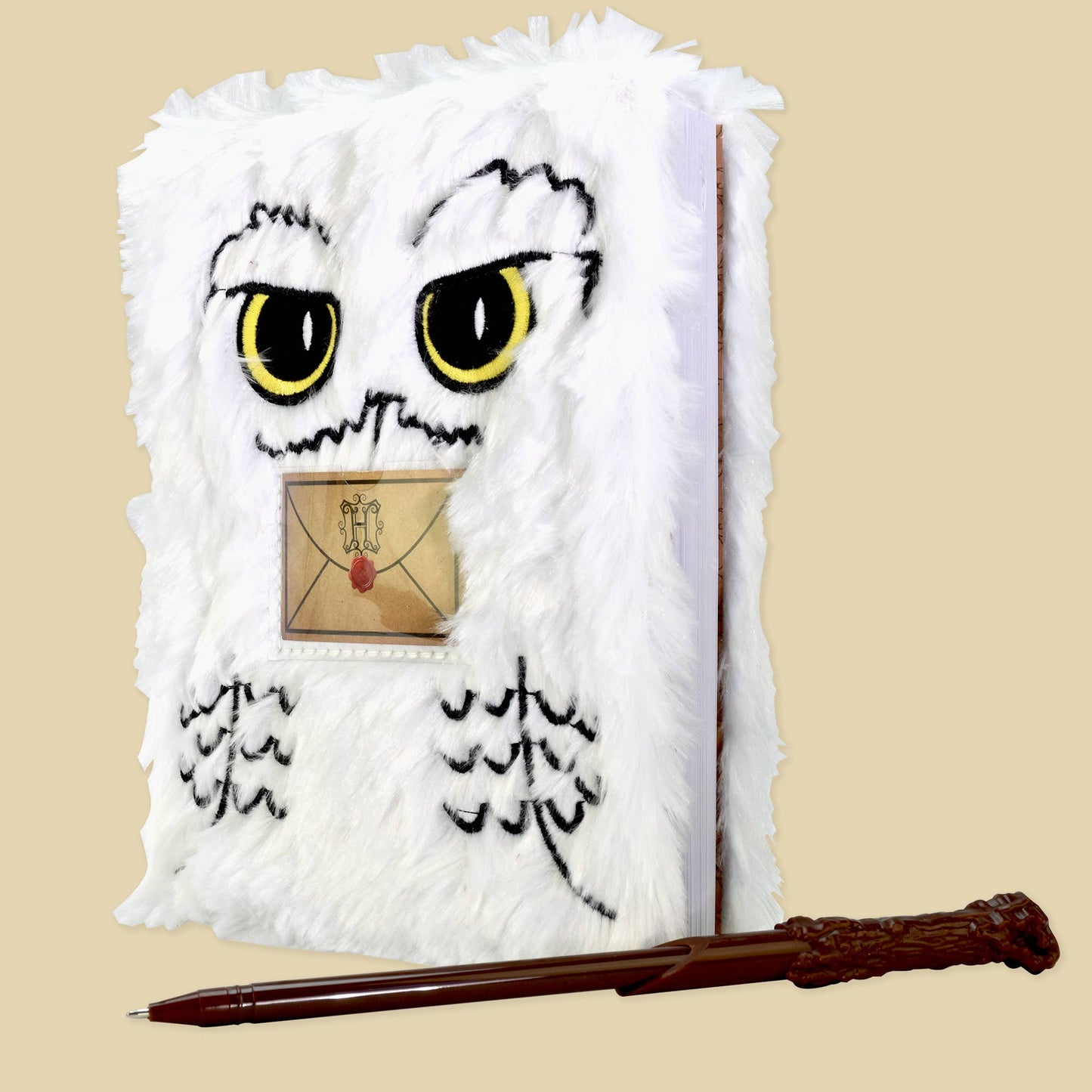 Harry Potter - Set di quaderni in peluche "Hedwig"