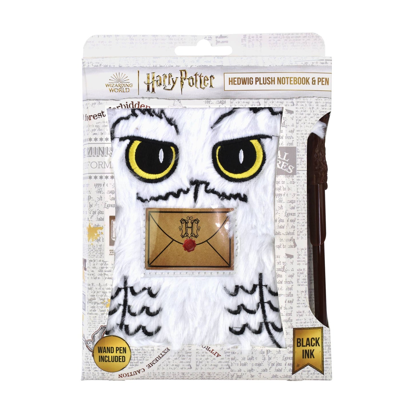 Harry Potter - Set di quaderni in peluche "Hedwig"